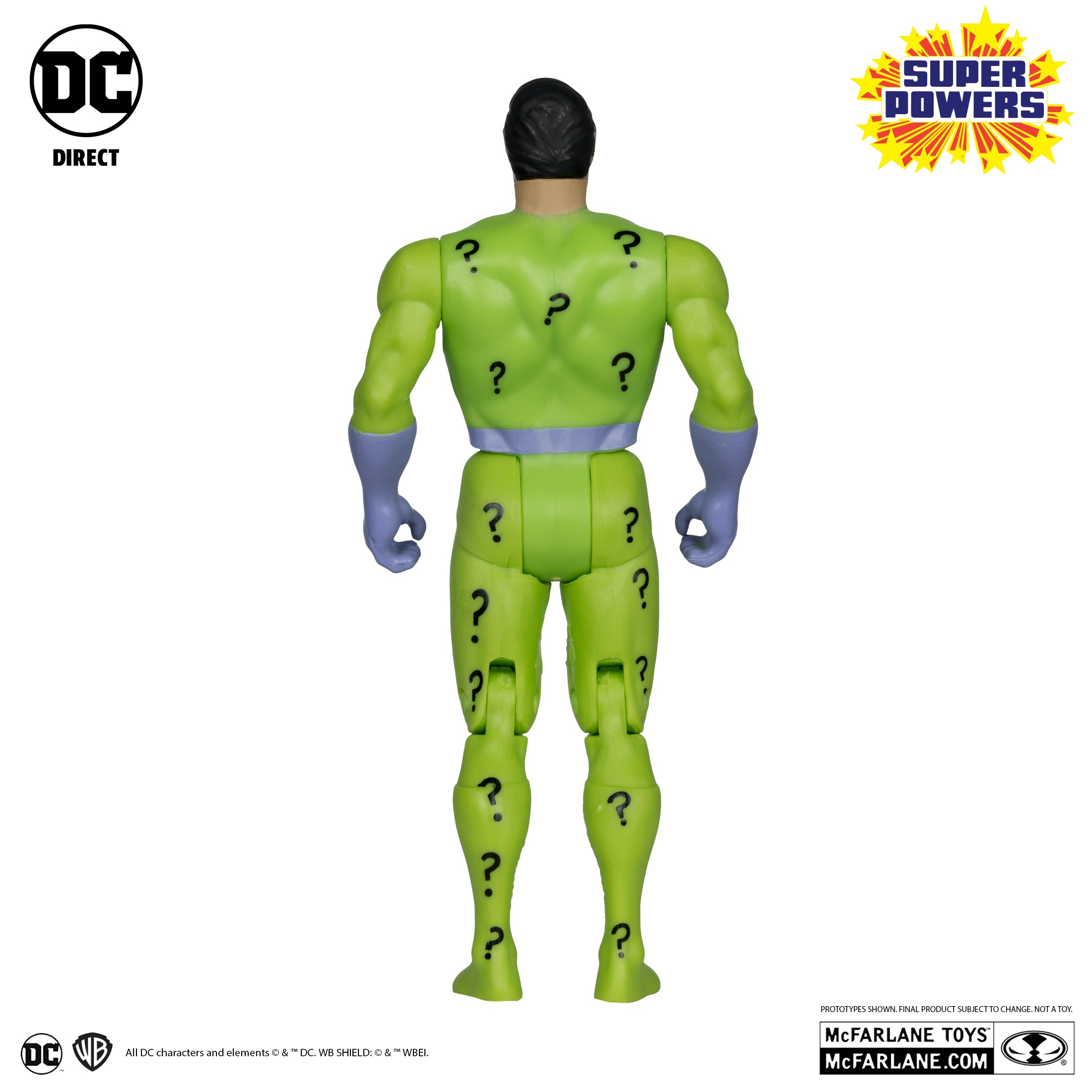 The Riddler Action Figure DC Comics DC Super Powers McFarlane Toys
