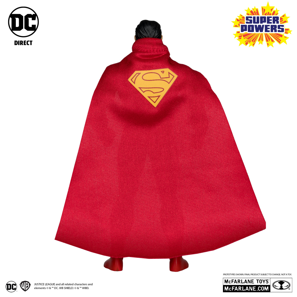 Superman Classic Action Figure DC Comics DC Super Powers McFarlane Toys