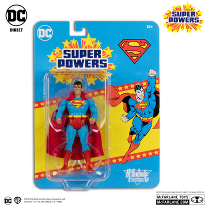 Superman Classic Action Figure DC Comics DC Super Powers McFarlane Toys