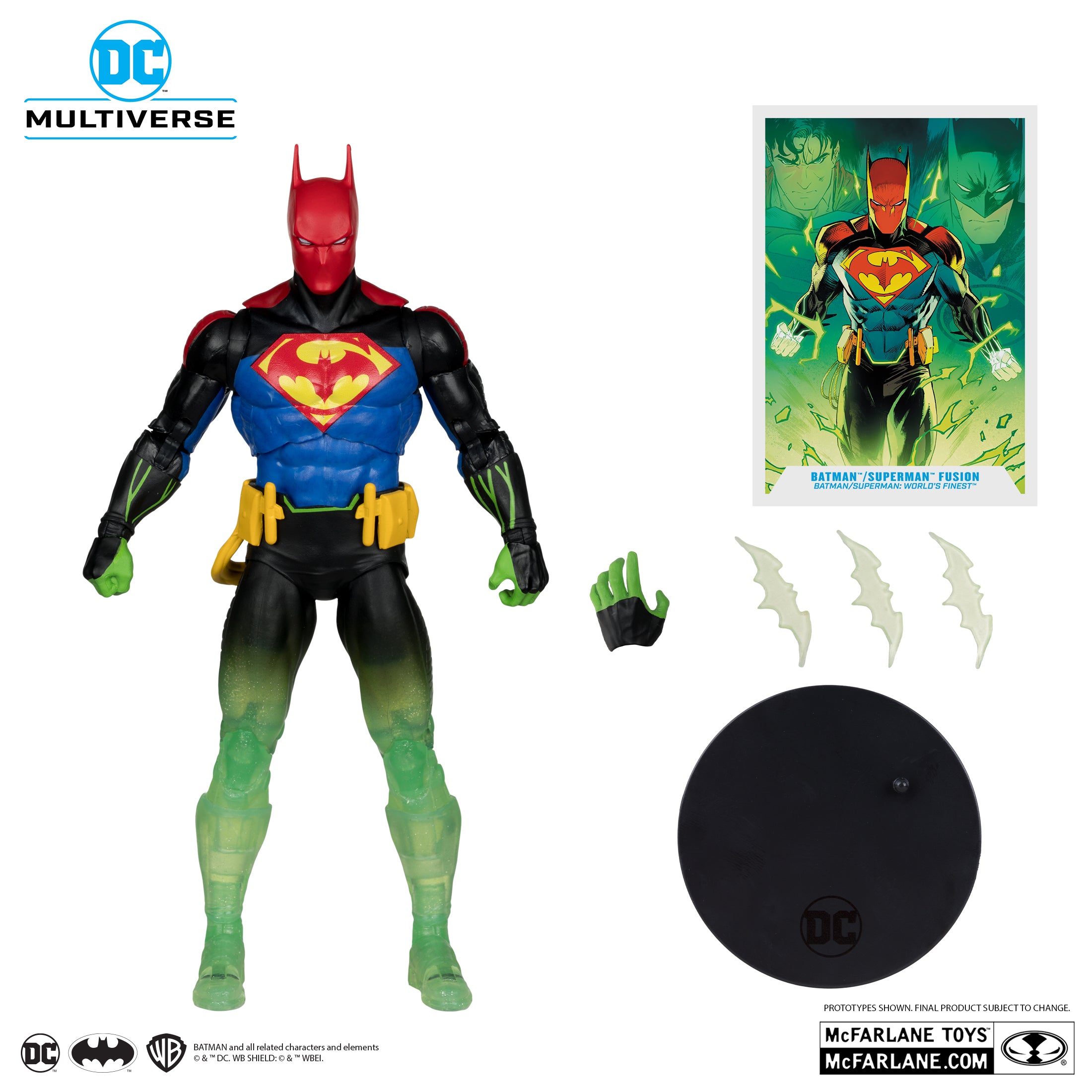 Batman/Superman Fusion Platinum Edition DC Multiverse McFarlane Toys