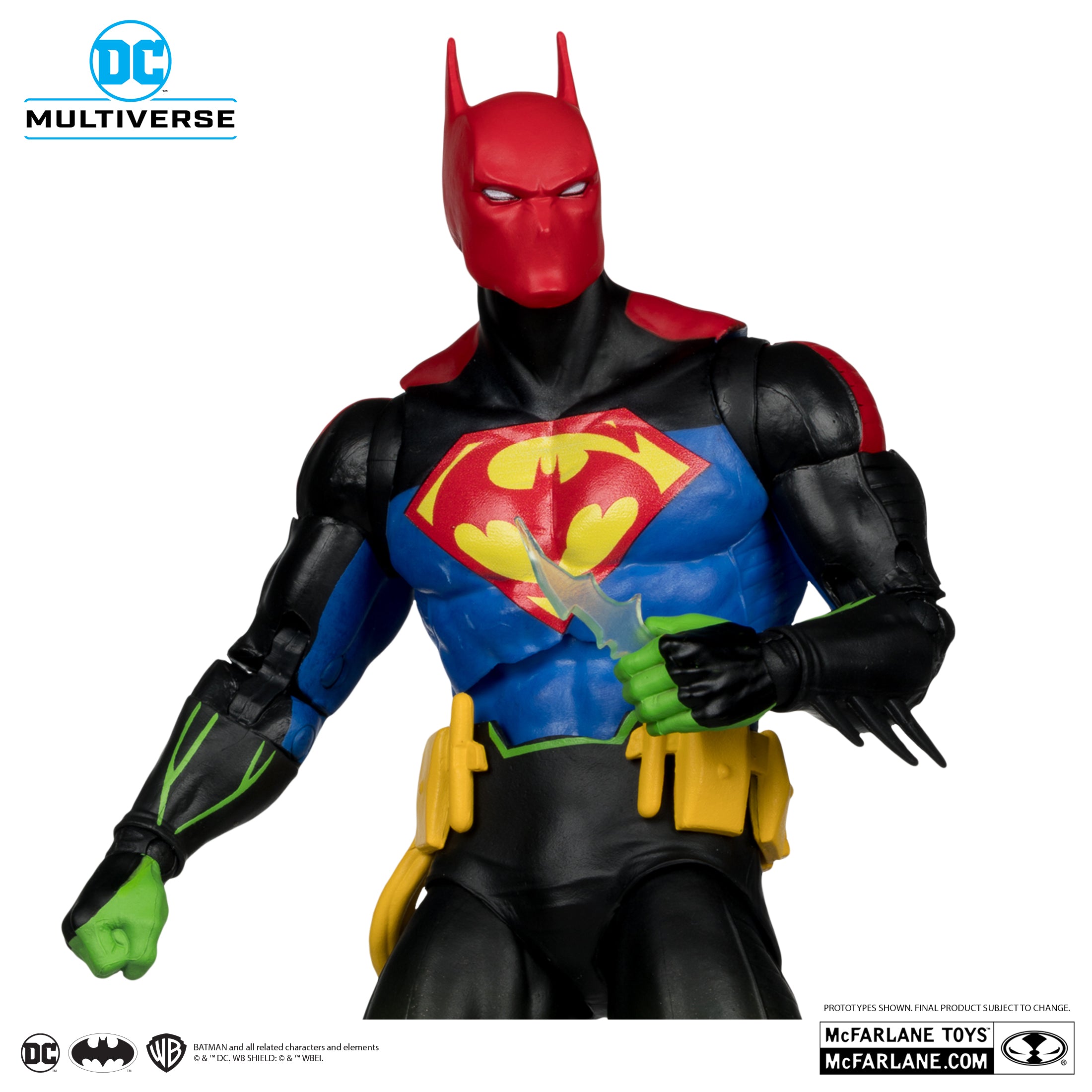 Batman/Superman Fusion Platinum Edition DC Multiverse McFarlane Toys