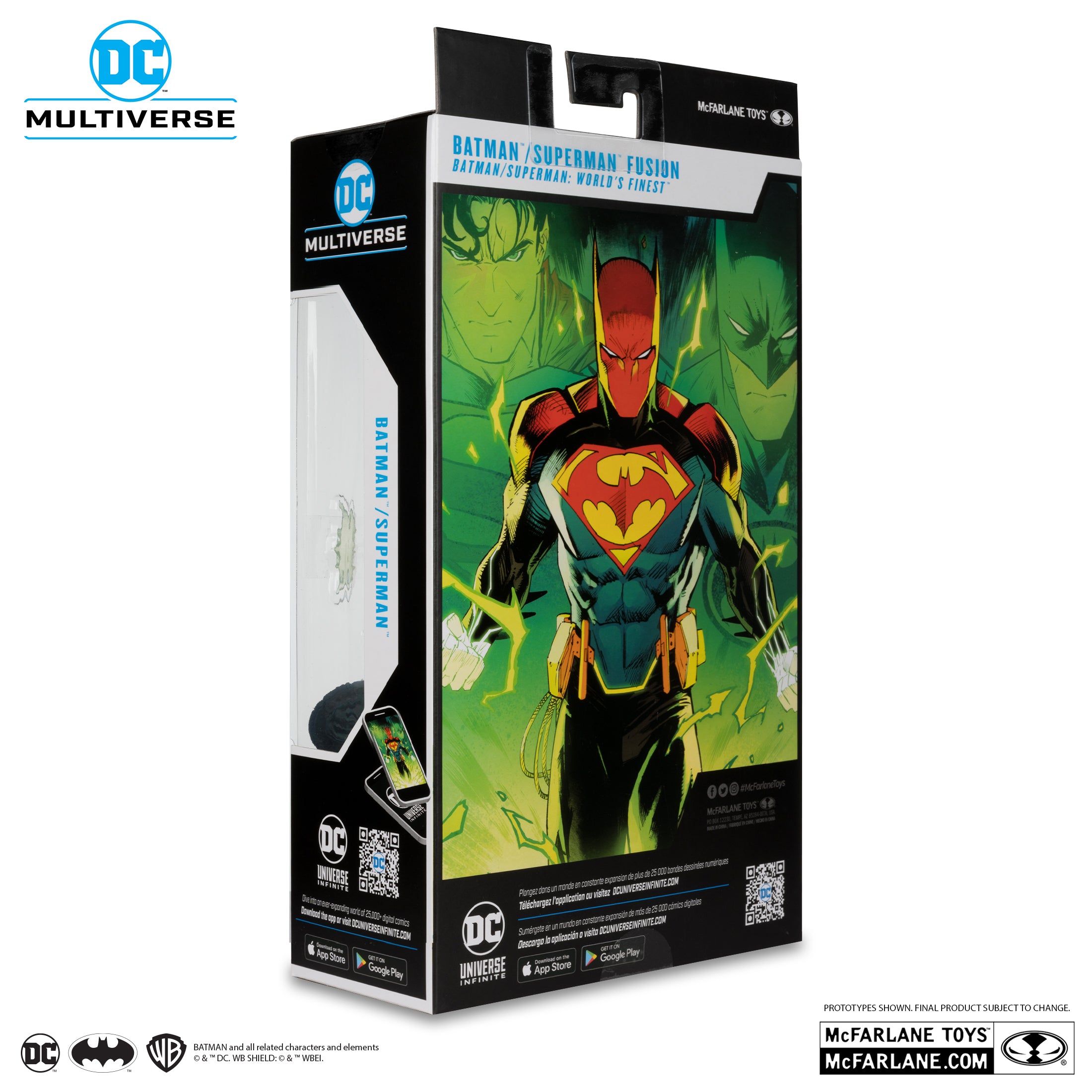 Batman/Superman Fusion Platinum Edition DC Multiverse McFarlane Toys
