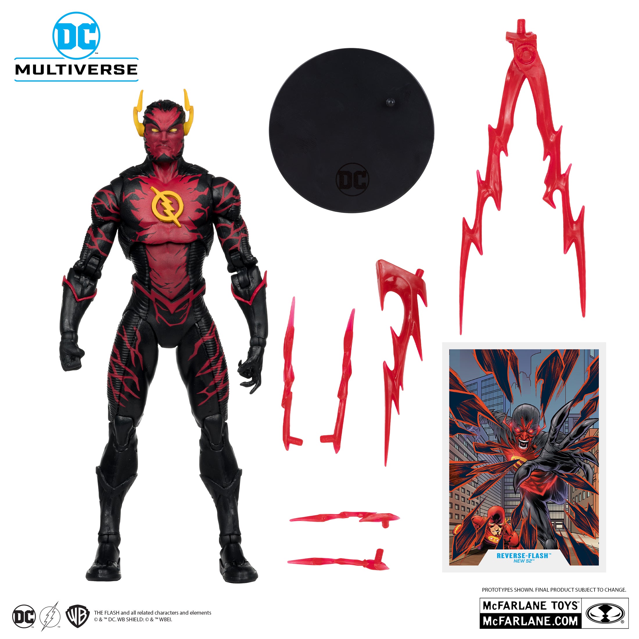 Reverse-Flash (New 52) Platinum Edition DC Multiverse McFarlane Toys
