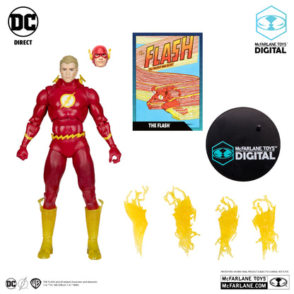 Speed Force The Flash 7" Platinum Edition Figure McFarlane Toys DC Direct