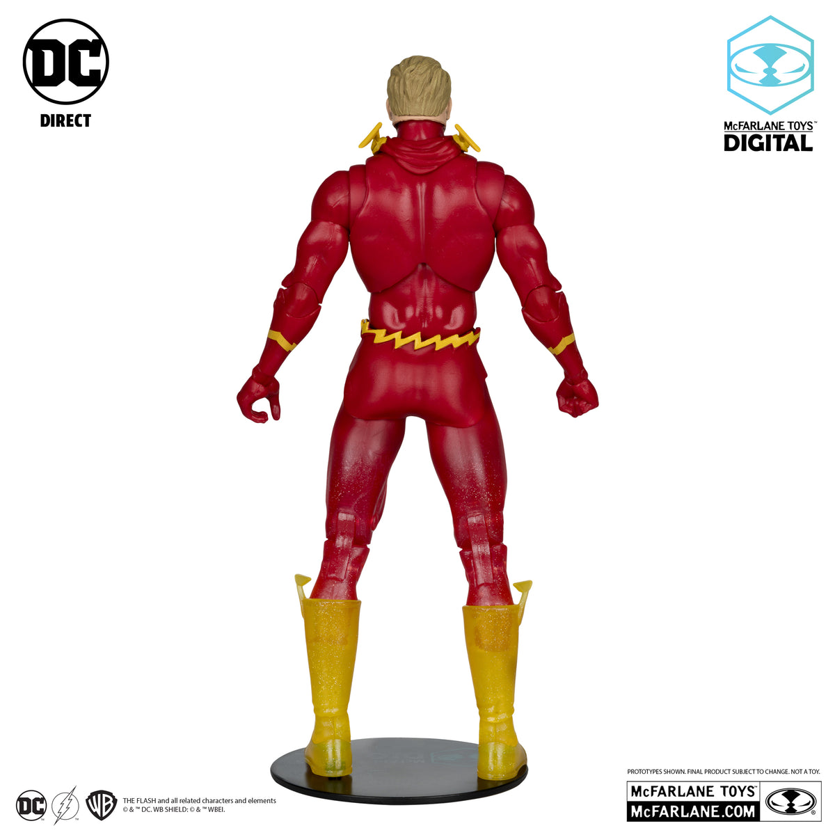 Speed Force The Flash 7" Platinum Edition Figure McFarlane Toys DC Direct