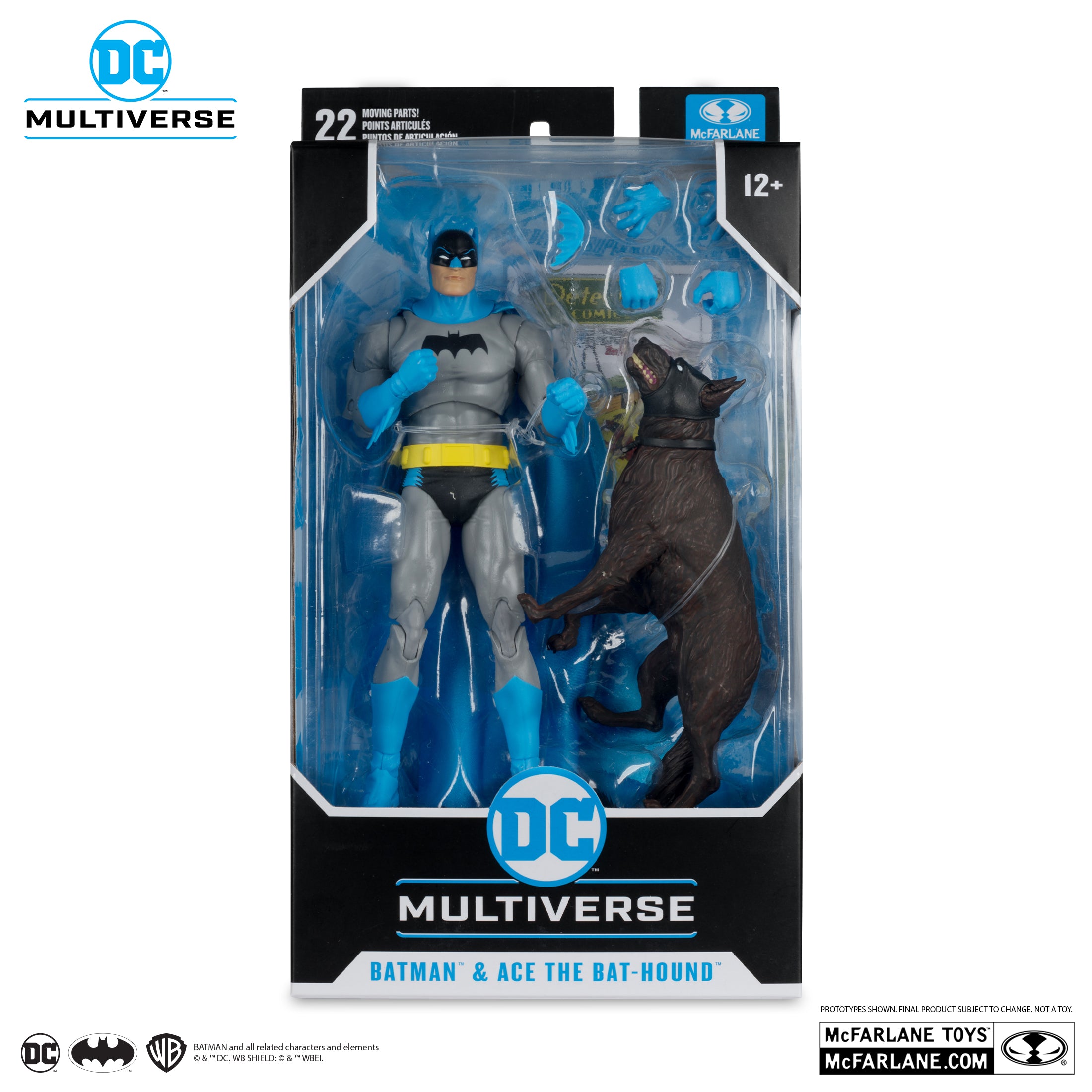 Batman & Ace the Bat-Hound Silver Age DC Multiverse McFarlane