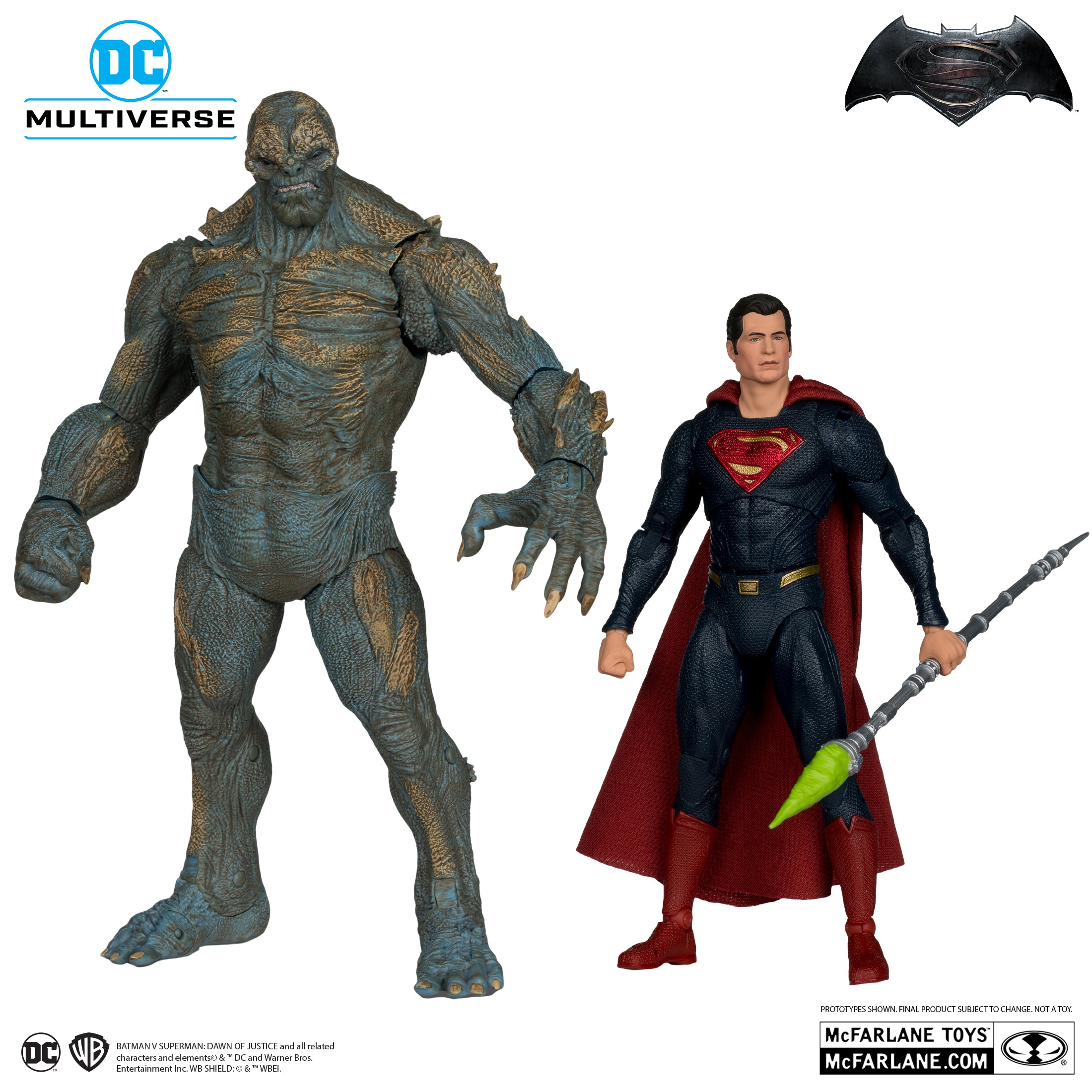 Doomsday & Superman Figure 2-Pack Batman v Superman: Dawn of Justice DC Multiverse McFarlane Toys