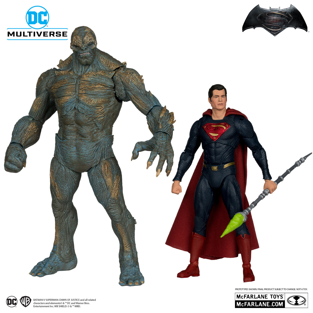 Doomsday & Superman Figure 2-Pack Batman v Superman: Dawn of Justice DC Multiverse McFarlane Toys