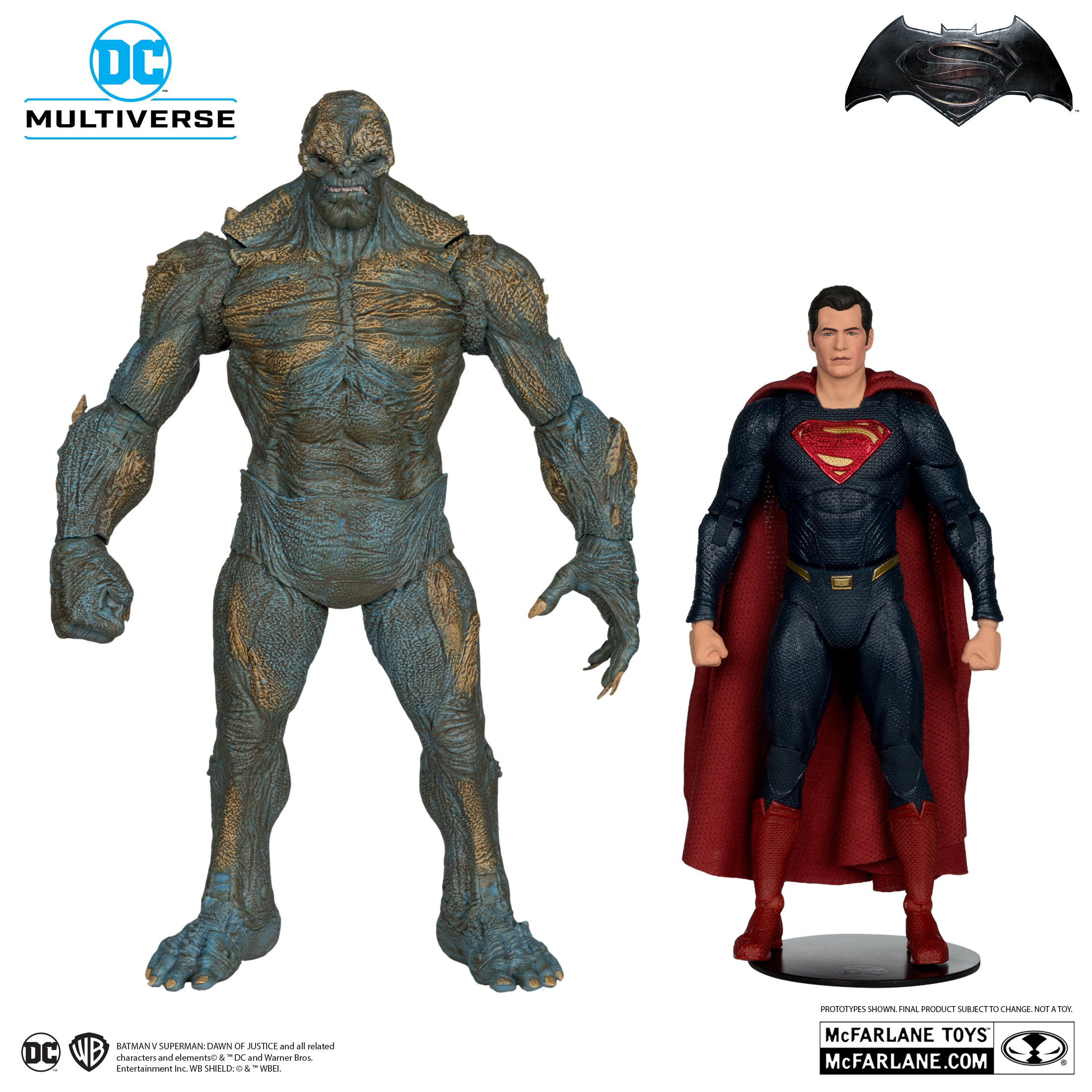 Doomsday & Superman Figure 2-Pack Batman v Superman: Dawn of Justice DC Multiverse McFarlane Toys