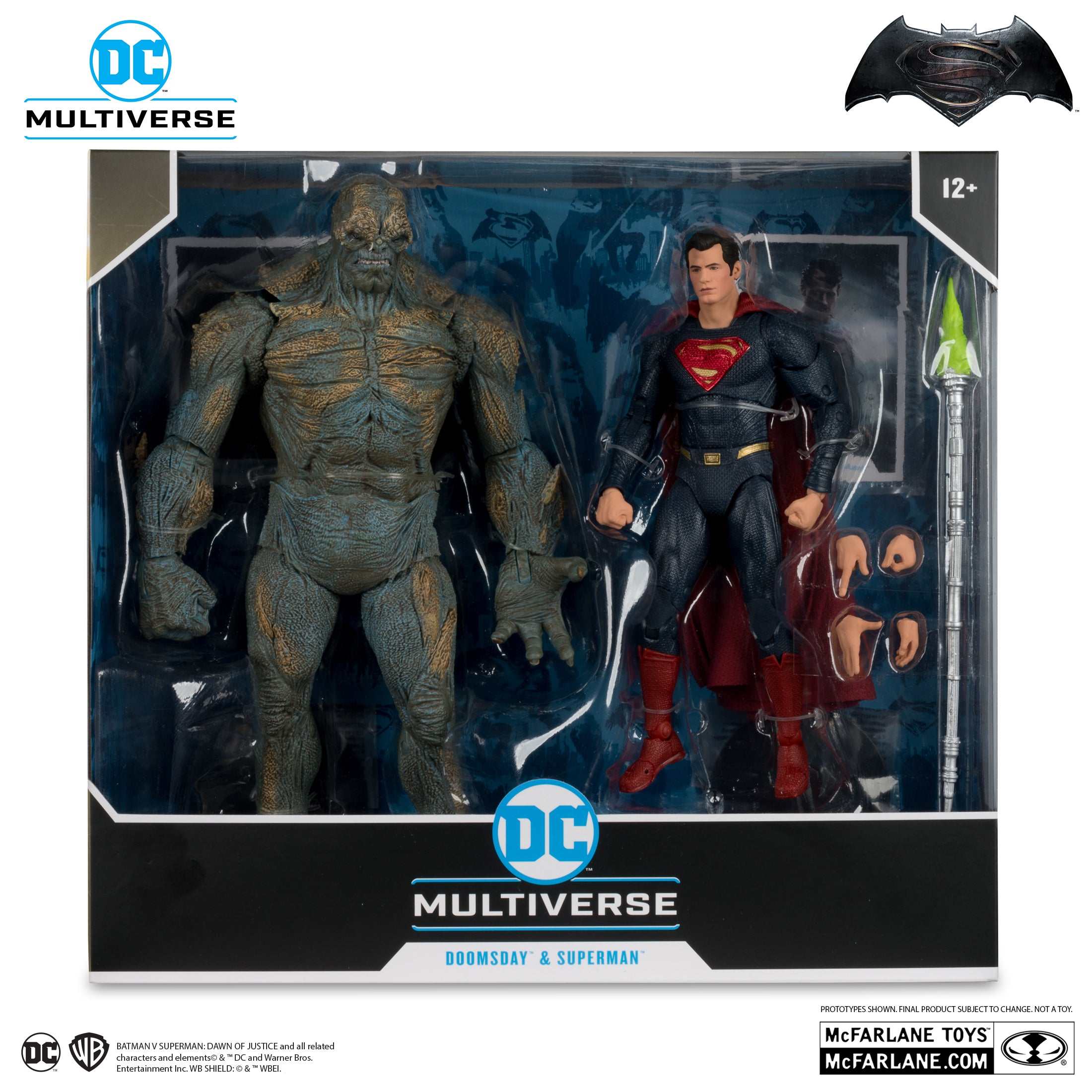 Doomsday & Superman Figure 2-Pack Batman v Superman: Dawn of Justice DC Multiverse McFarlane Toys