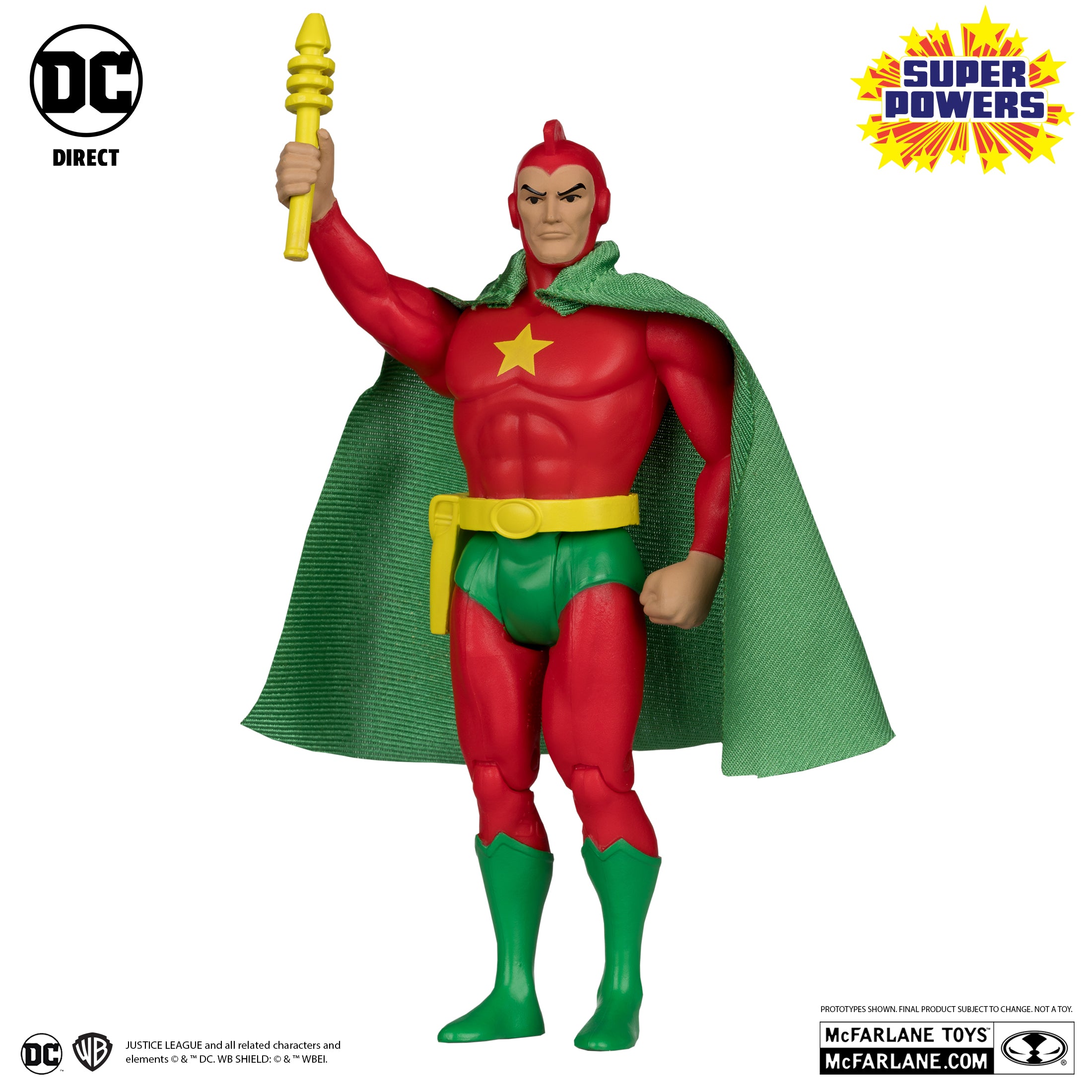 Green Lantern, Hourman, & Starman Figure 3-Pack JSA DC Comics DC Super Powers McFarlane