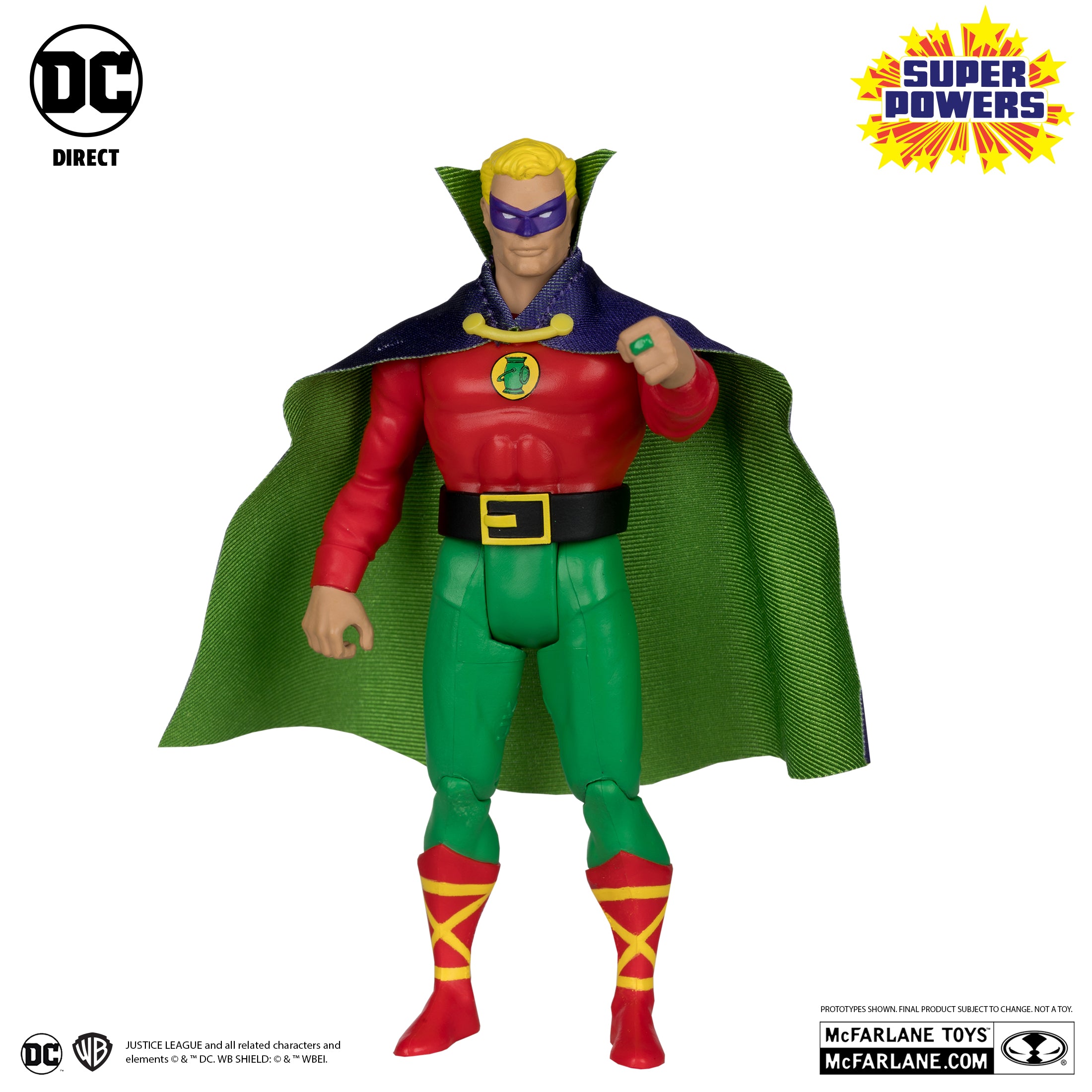 Green Lantern, Hourman, & Starman Figure 3-Pack JSA DC Comics DC Super Powers McFarlane