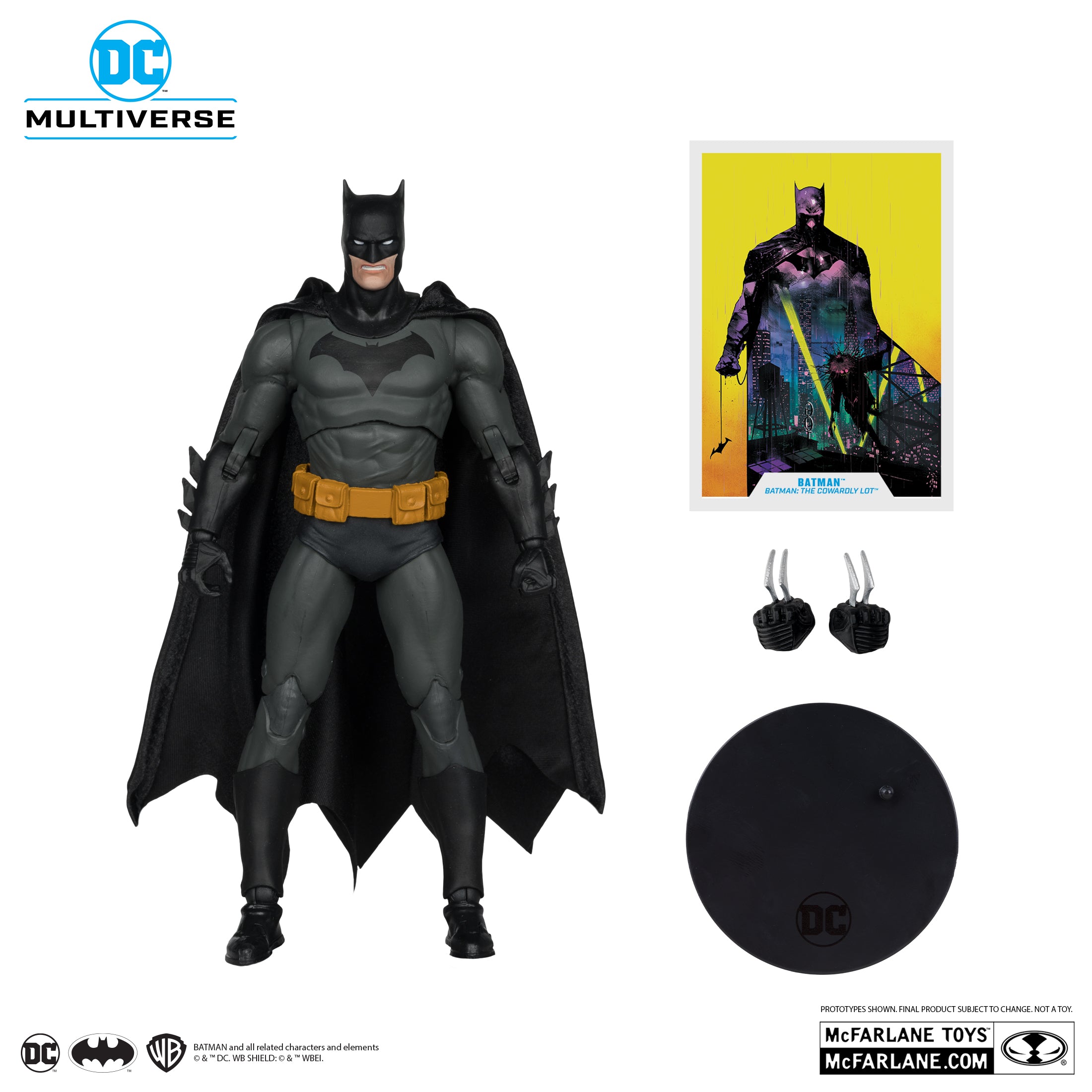 Batman: The Cowardly Lot (Red Platinum Edition) DC Multiverse Action Figure