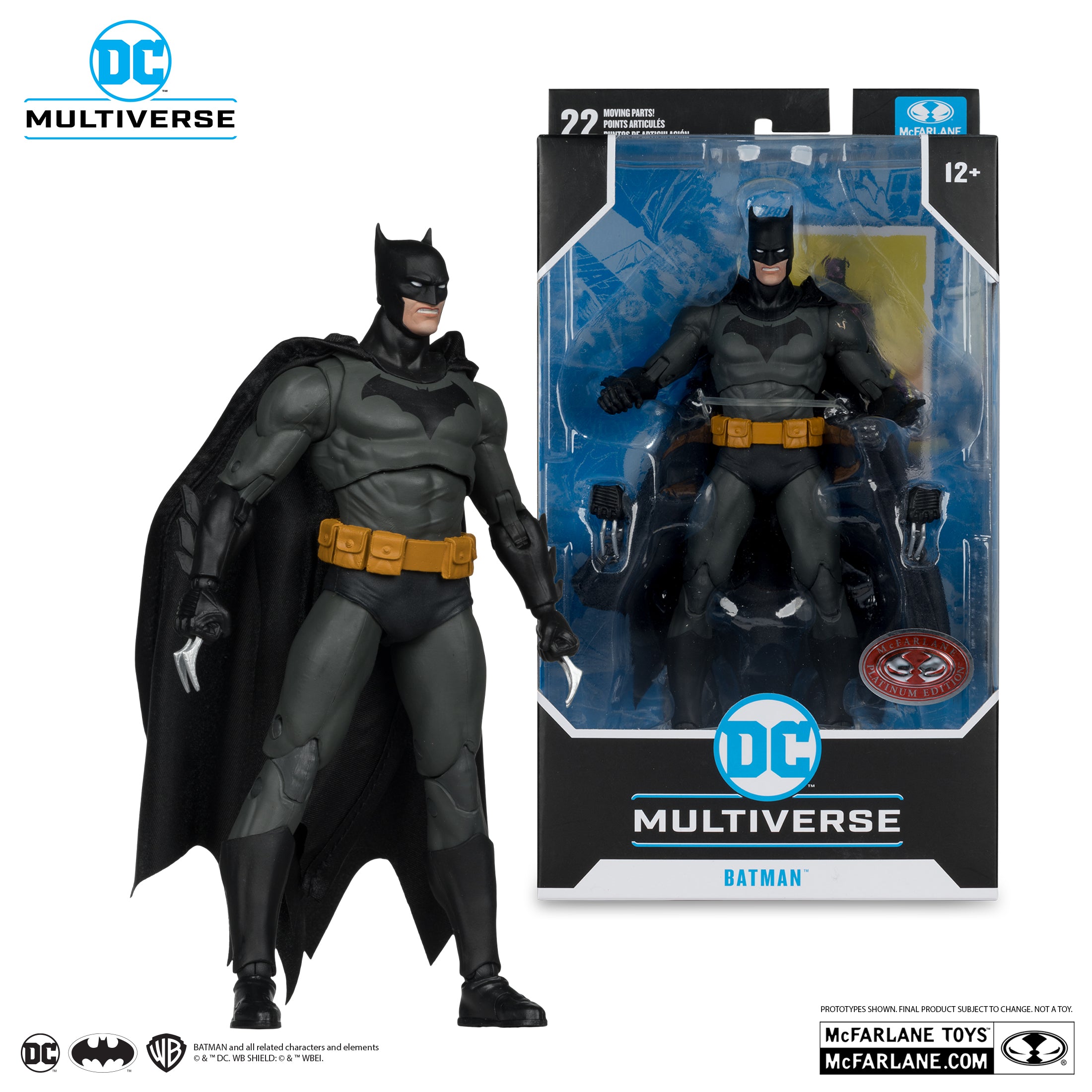 Batman: The Cowardly Lot (Red Platinum Edition) DC Multiverse Action Figure