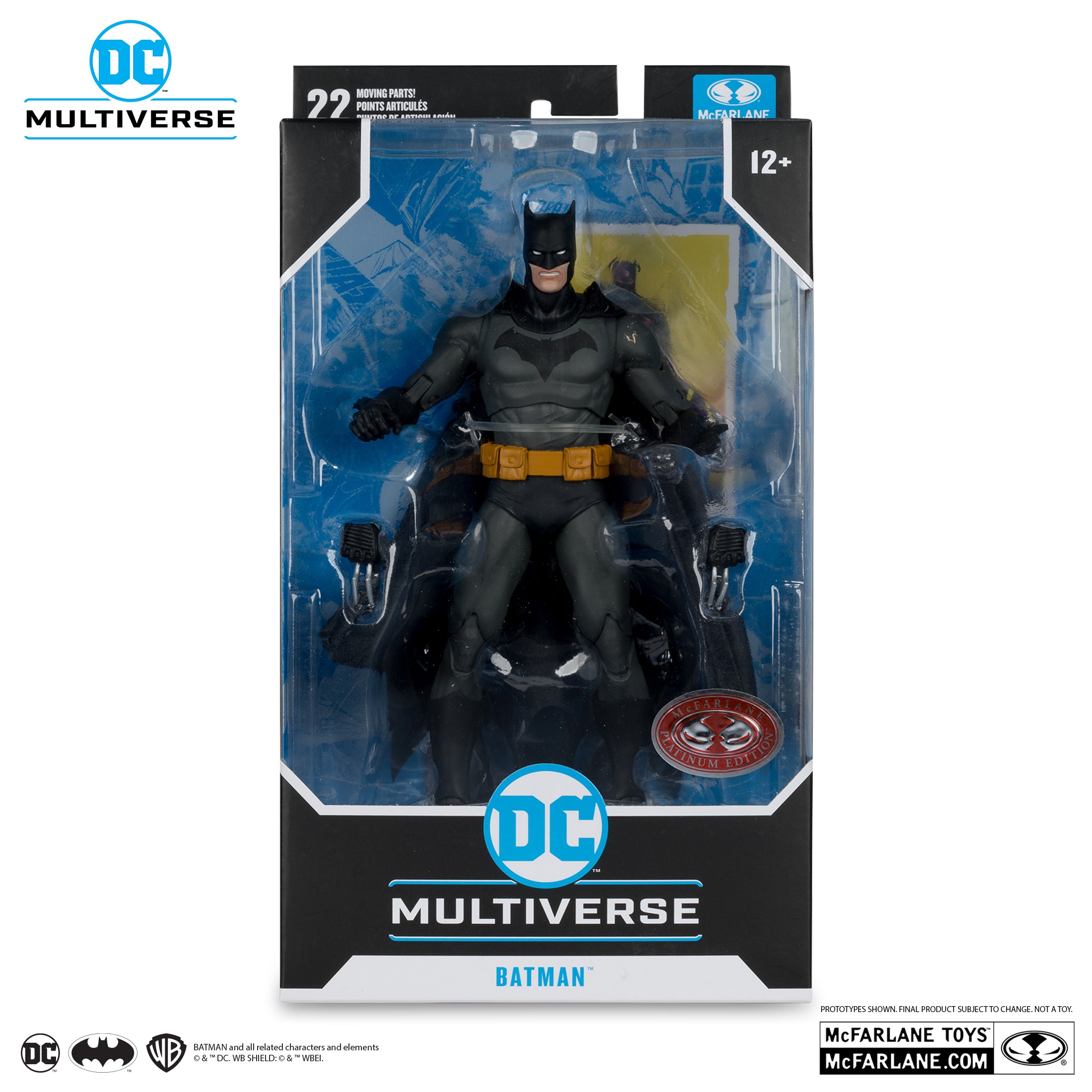 Batman: The Cowardly Lot (Red Platinum Edition) DC Multiverse Action Figure