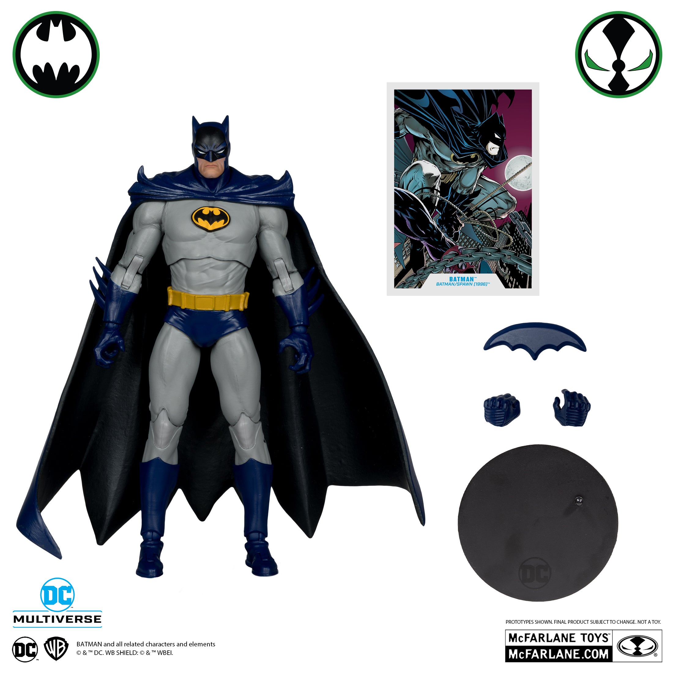 Batman Platinum Edition Figure Batman/Spawn 1996 DC Multiverse ...