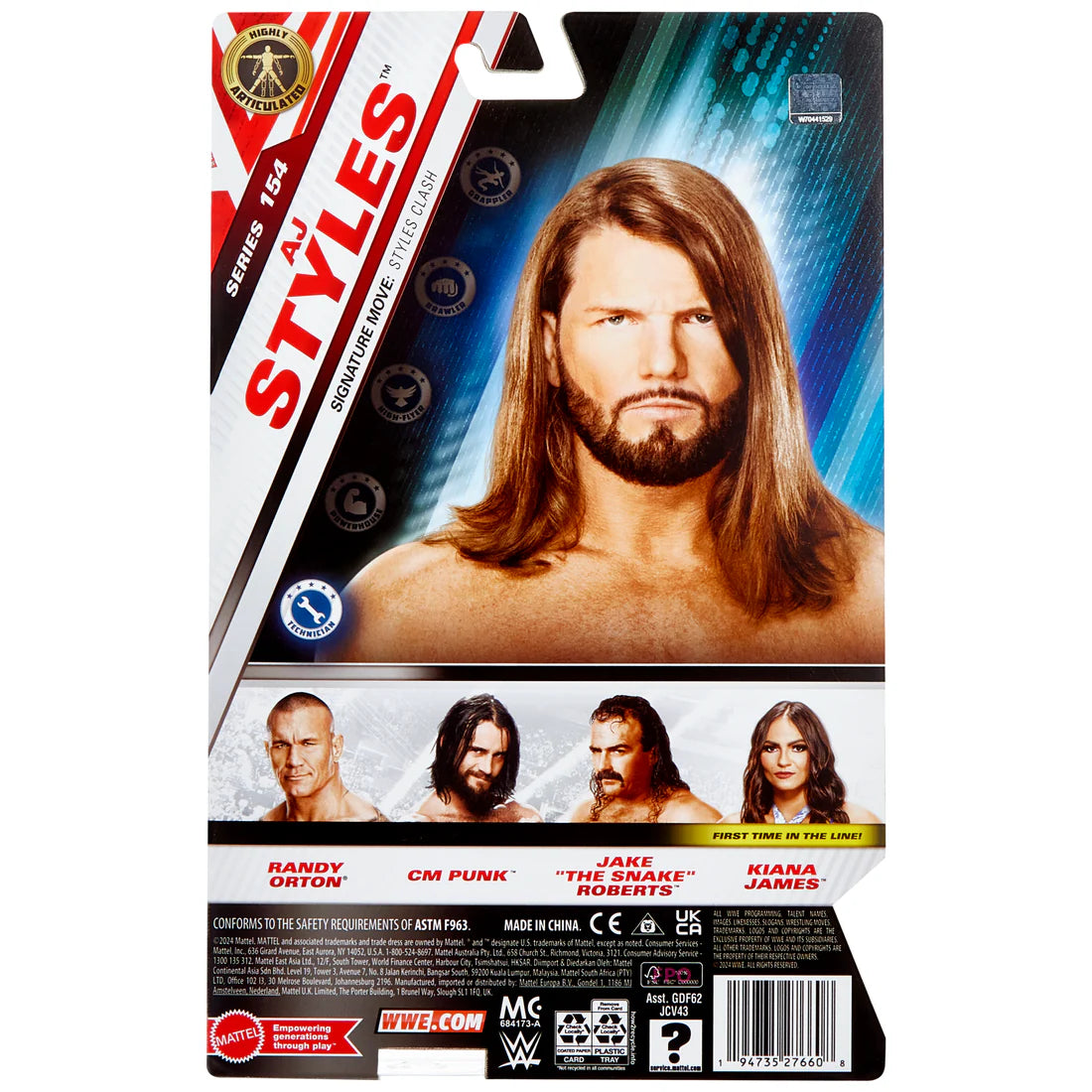 AJ Styles - WWE Main Event 154