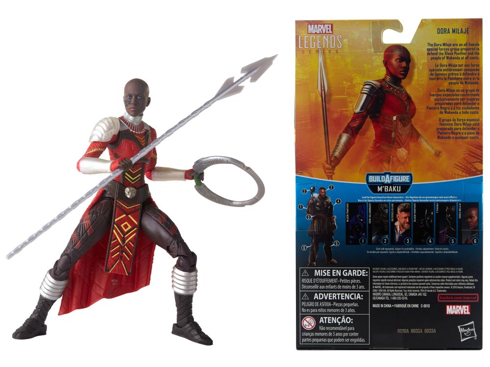 Avengers: Infinity War Marvel Legends - Dora Milaje (M'Baku BAF)