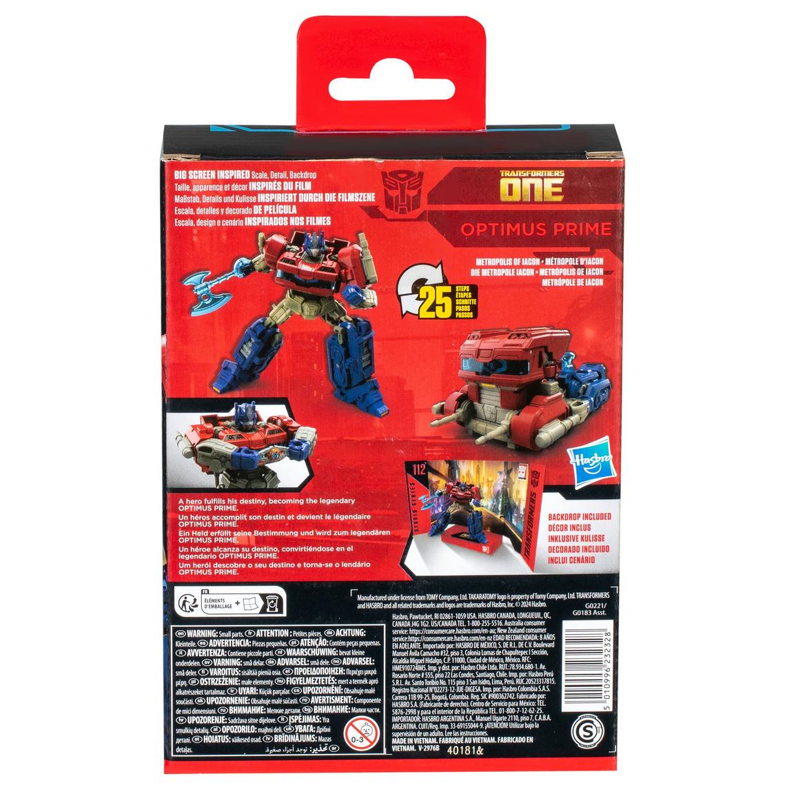 Deluxe Class Optimus Prime Transformers: One Studio Series 112