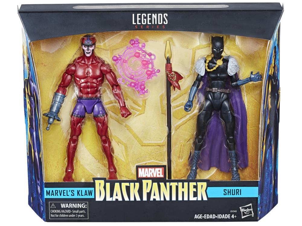 Black Panther Marvel Legends - Shuri & Marvel’s Klaw Two-Pack