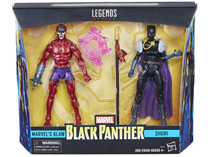 Black Panther Marvel Legends - Shuri & Marvel’s Klaw Two-Pack