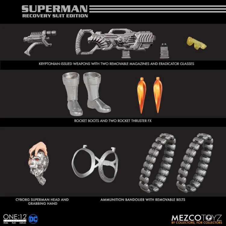 Superman: Recovery Suit Edition DC Comics One:12 Collective Mezco