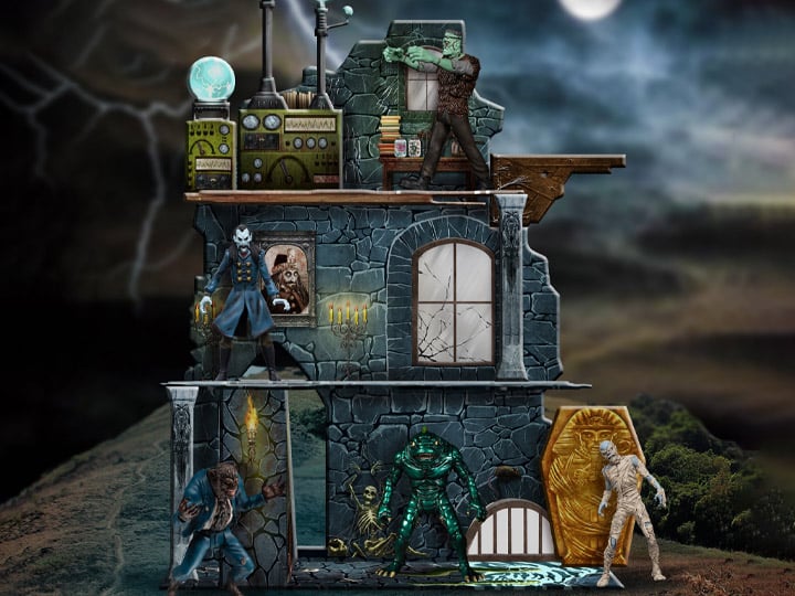 Mezco's Monsters 5 Points - Tower of Fear Deluxe Boxed Set