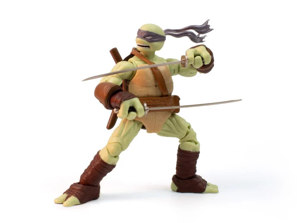 Teenage Mutant Ninja Turtles - BST AXN Leonardo (Ver. 2) Figure & Comic Set