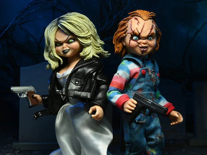 Bride of Chucky - Chucky and Tiffany Clothed Figure Two-Pack