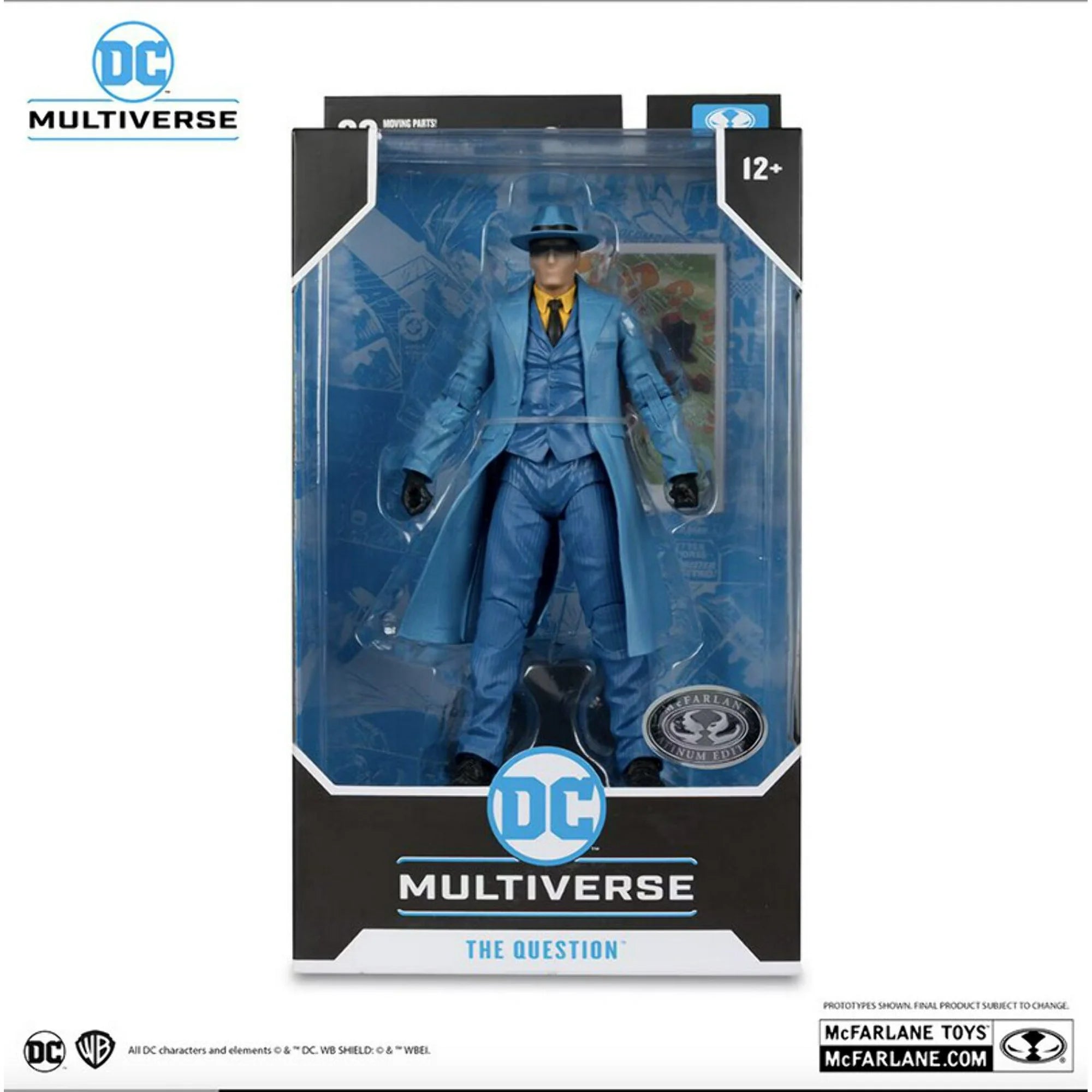 The Question 7in Platinum Edition Figure DC Multiverse McFarlane Toys