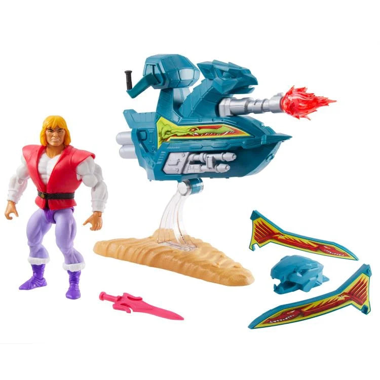 Masters of the Universe: Origins - Prince Adam and Sky Sled
