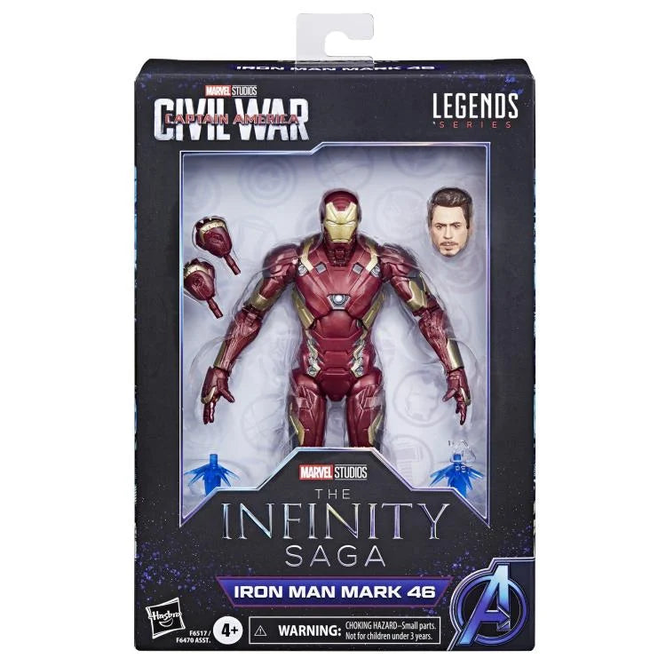 Captain America: Civil War Marvel Legends - The Infinity Saga Iron Man Mark 46