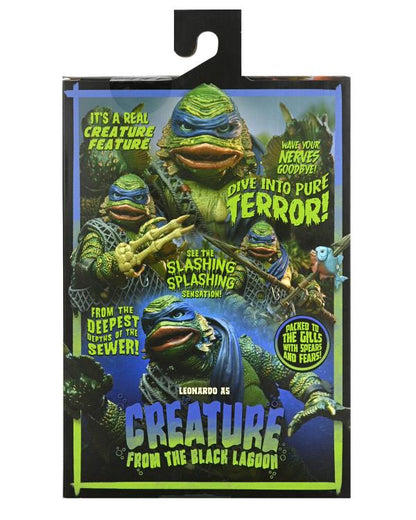 Leonardo as The Creature NECA Ultimate Universal Monsters x Teenage Mutant Ninja Turtles