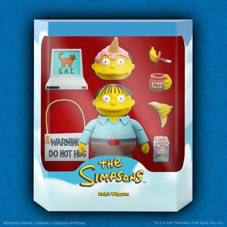Cube Craft Simpsons Ralph The Simpsons ULTIMATES! - Ralph Wiggum Figure |Jay's CD and Hobby