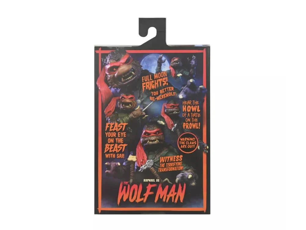 Universal Monsters x Teenage Mutant Ninja Turtles Ultimate Raphael as Wolfman Action Figure