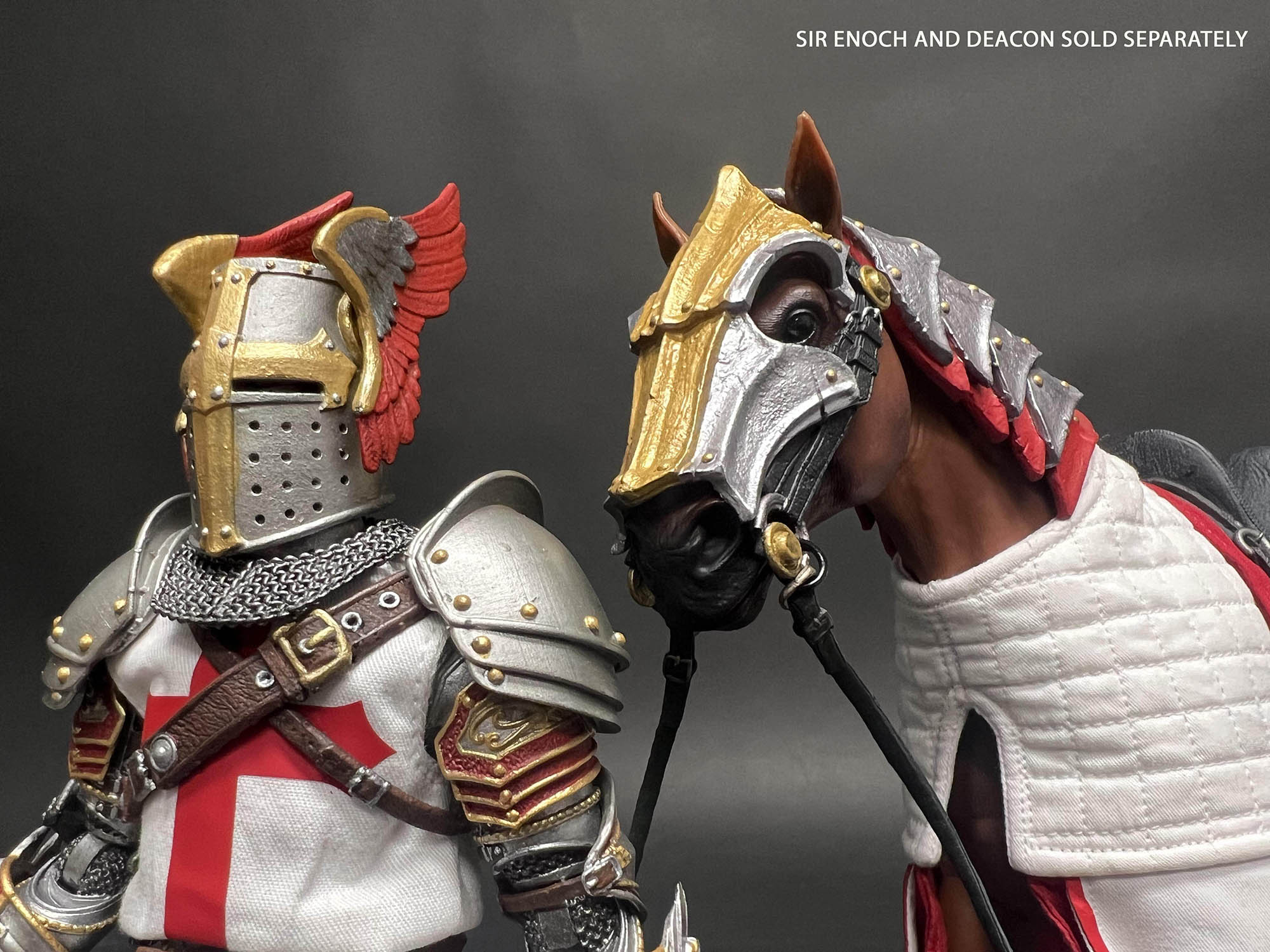 Mythic Legions: All-Stars 6 - Deacon [Sir Enoch's Horse] (Preorder)