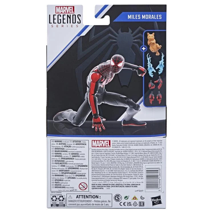 Miles Morales Figure Marvel's Spider-Man 2 Marvel Legends Gamerverse