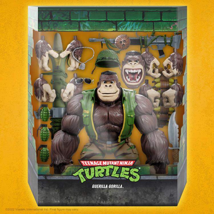Guerrilla Gorilla Teenage Mutant Ninja Turtles ULTIMATES! Super7