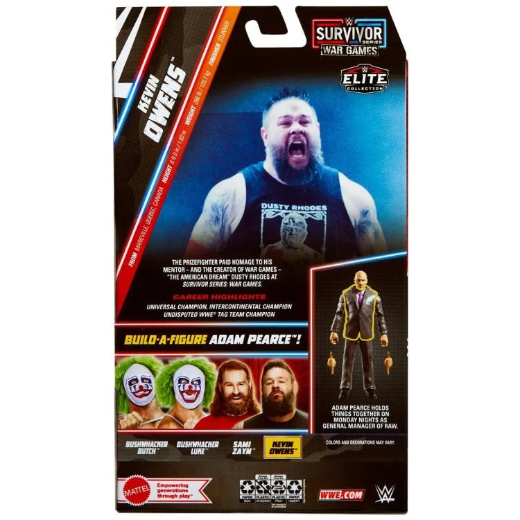Kevin Owens (Adam Pearce BAF) WWE Survivor Series War Games Elite Collection