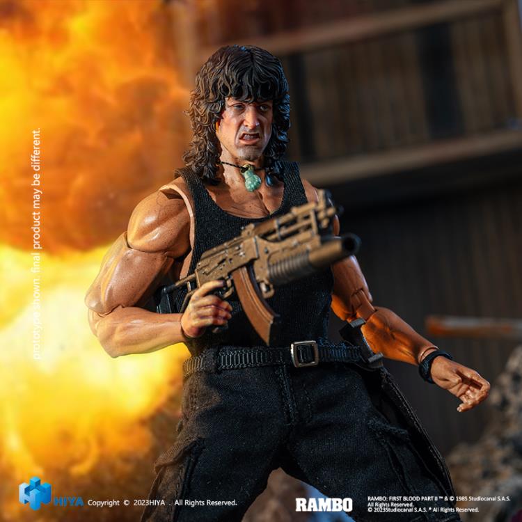 Rambo III Exquisite Super Series - John Rambo 1/12 Scale Action Figure