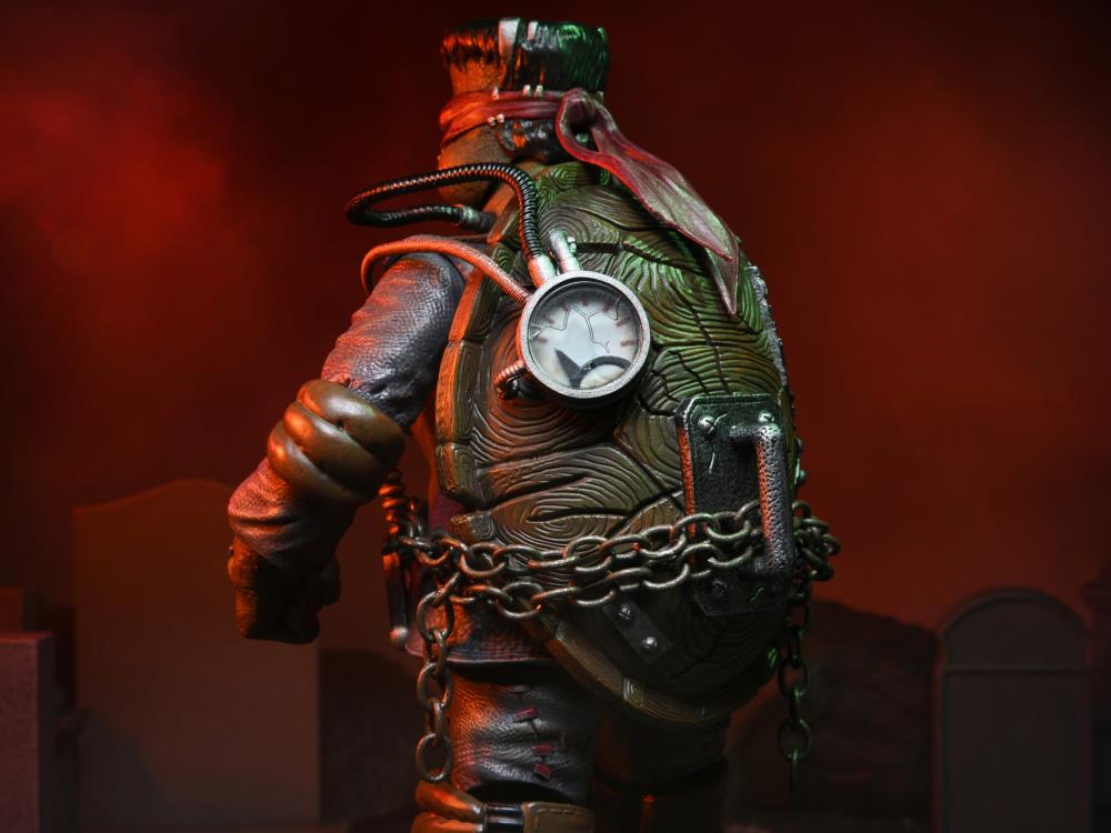 Universal Monsters x Teenage Mutant Ninja Turtles Ultimate Raphael as Frankenstein's Monster Action Figure