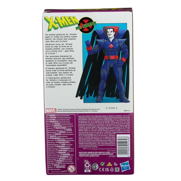X-Men: The Animated Series Marvel Legends - Mr. Sinister Exclusive