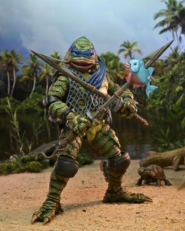 Leonardo as The Creature NECA Ultimate Universal Monsters x Teenage Mutant Ninja Turtles