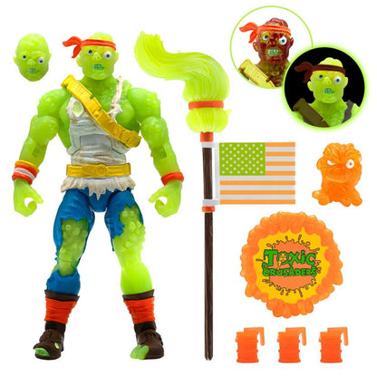 Toxic Crusaders ULTIMATES! - Toxie (Radioactive Red Rage) Figure