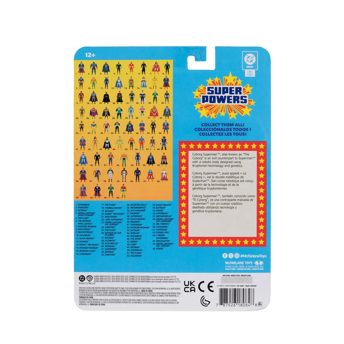 DC Super Powers Wave 13 4 1/2-Inch Scale Action Figure Case of 6  Exclusive