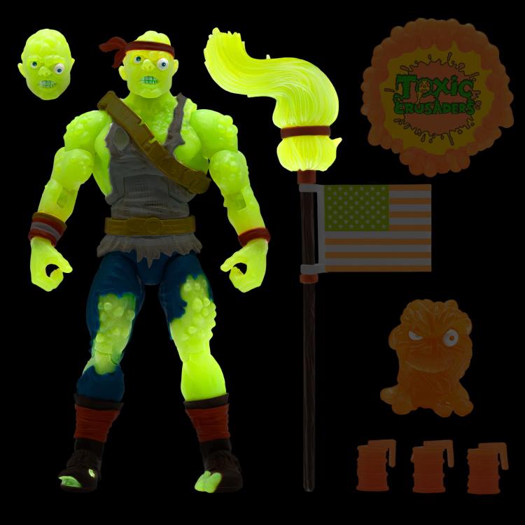 Toxic Crusaders ULTIMATES! - Toxie (Radioactive Red Rage) Figure