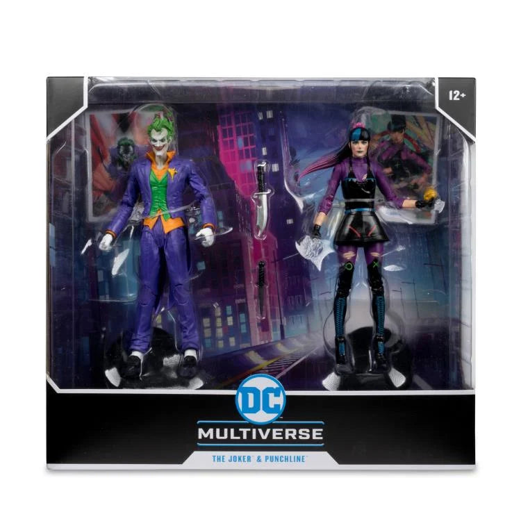 The Joker & Punchline Figure Two-Pack DC Multiverse McFarlane