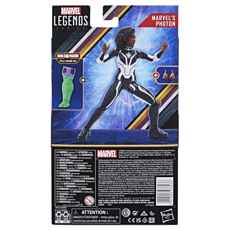 Marvel Legends Marvel's Photon The Marvels Totally Awesome Hulk BAF