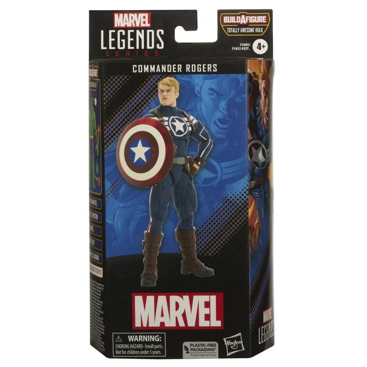 Commander Rogers Marvel Legends Totally Awesome Hulk BAF