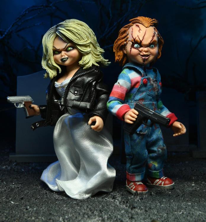 Bride of Chucky - Chucky and Tiffany Clothed Figure Two-Pack